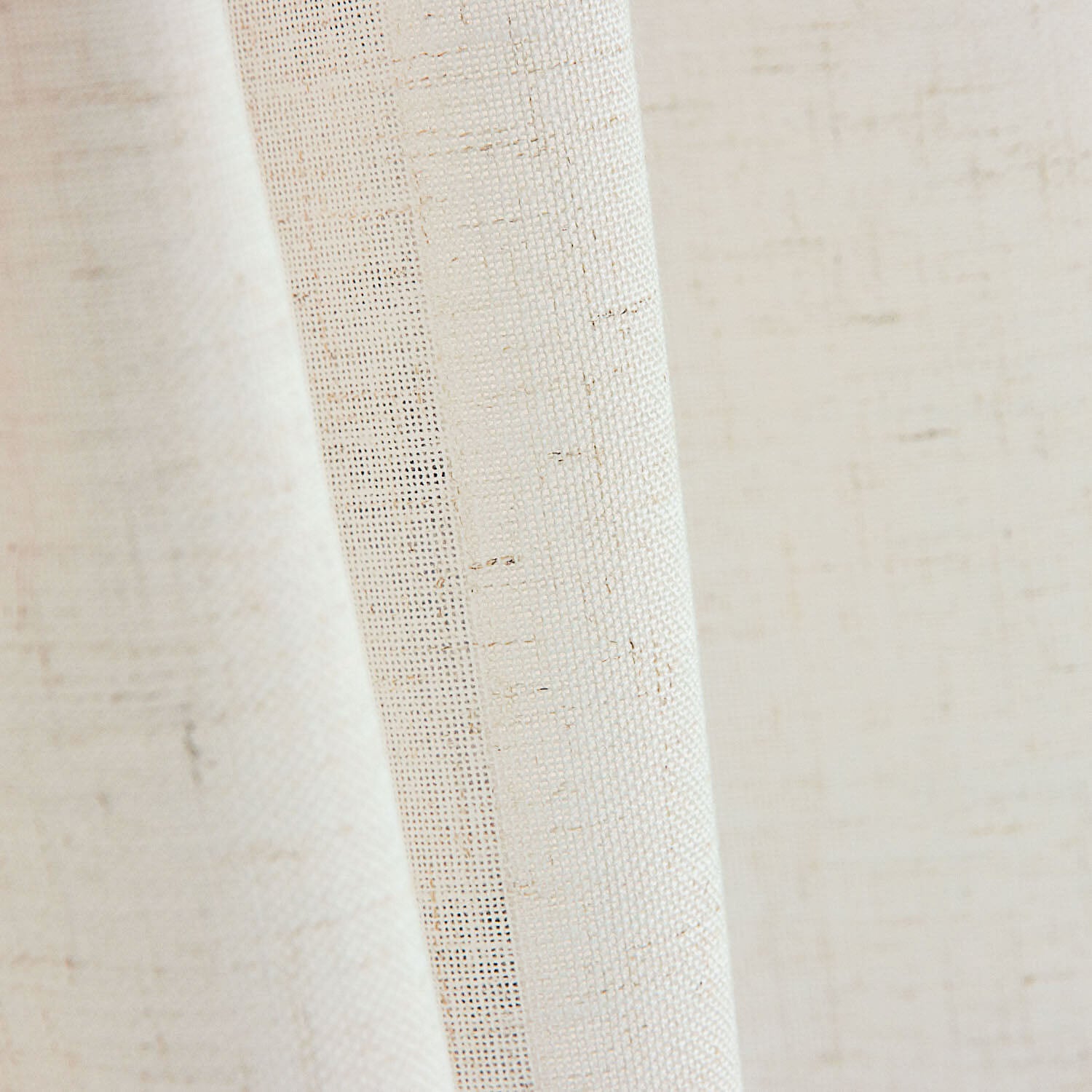 Visillo Tupido Poliéster Color Lino - Ribes y Casals