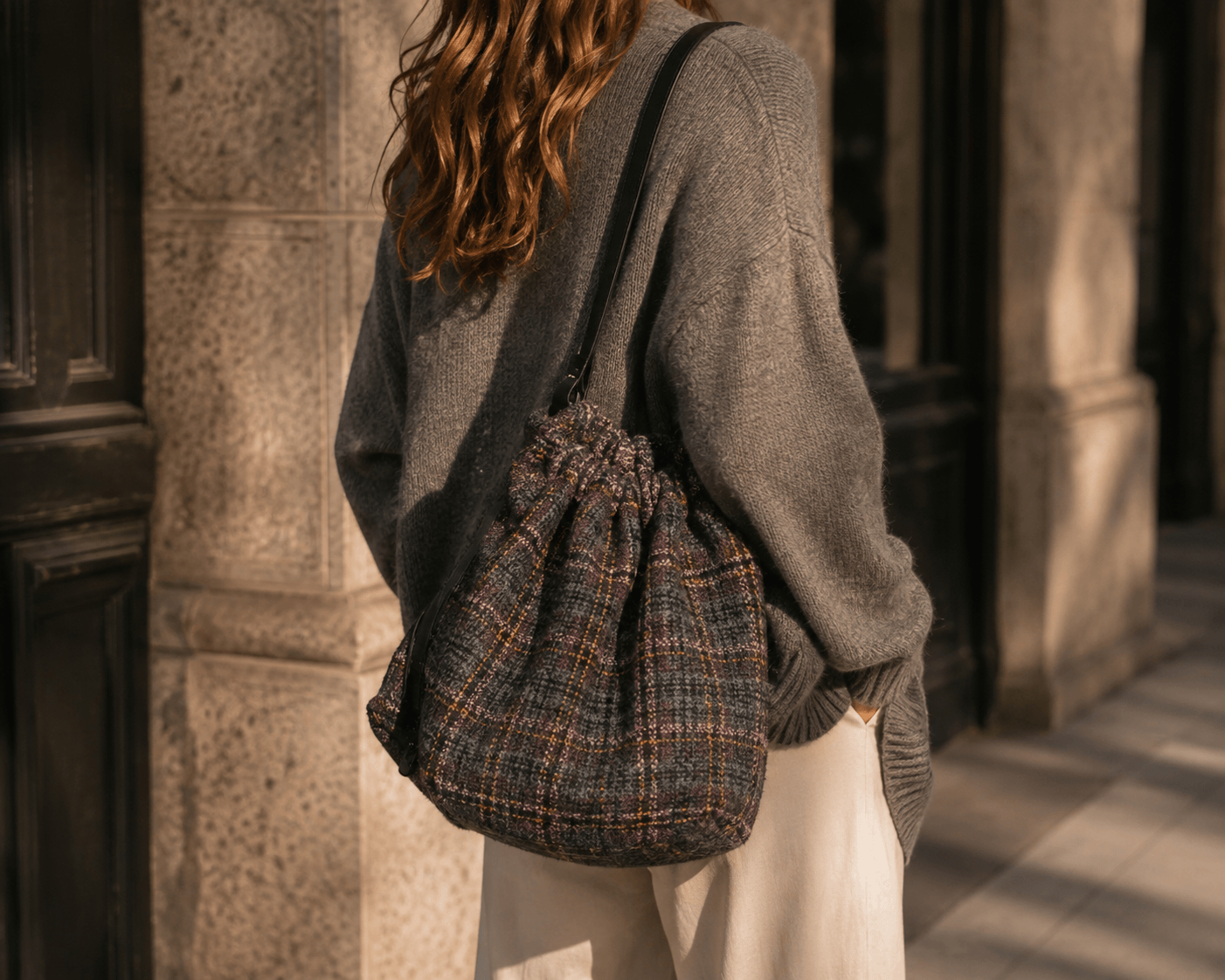 Balmoral Checked Wool Tweed - Ribes y Casals