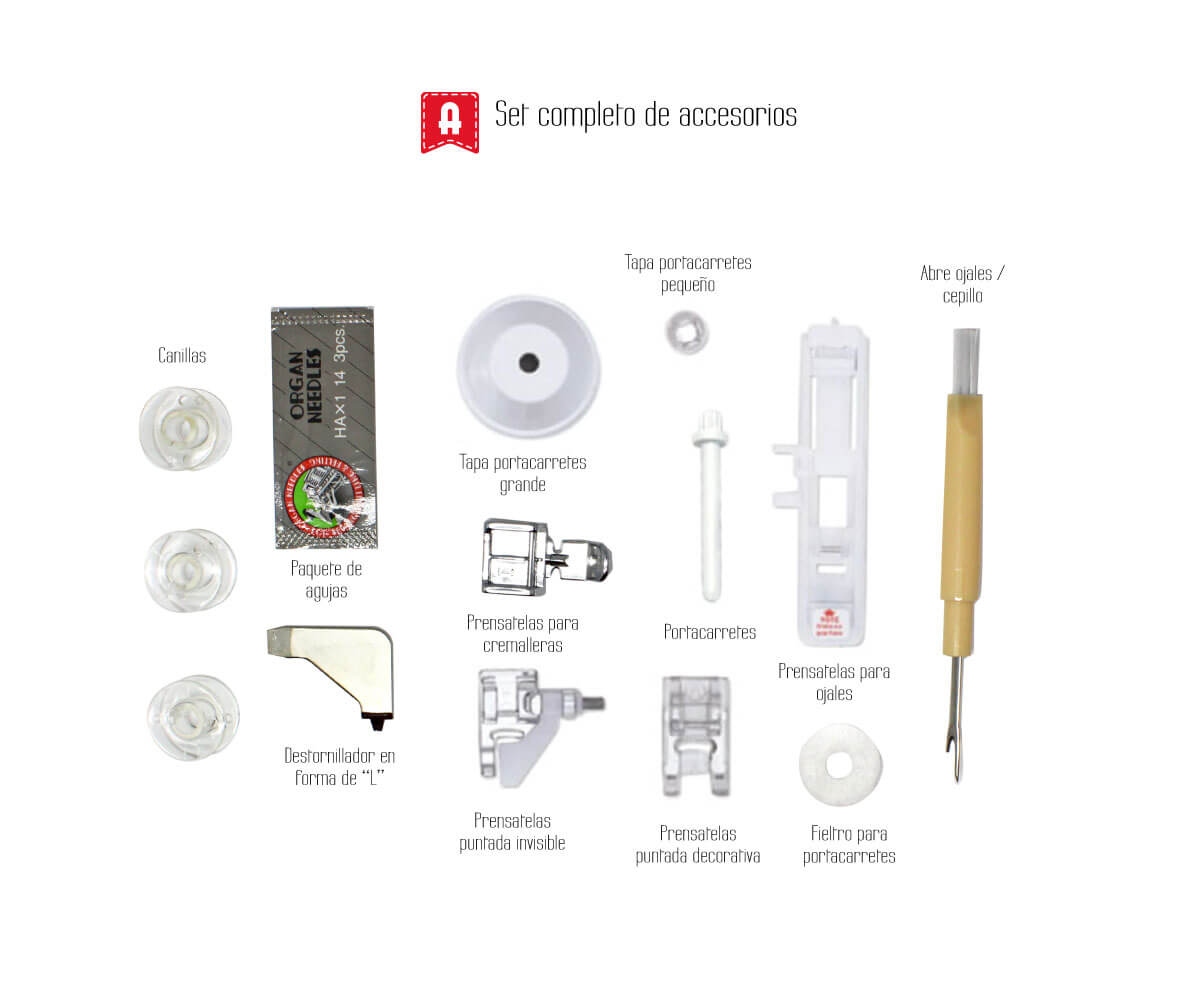 Alfa Next100 sewing machine - Ribes y Casals