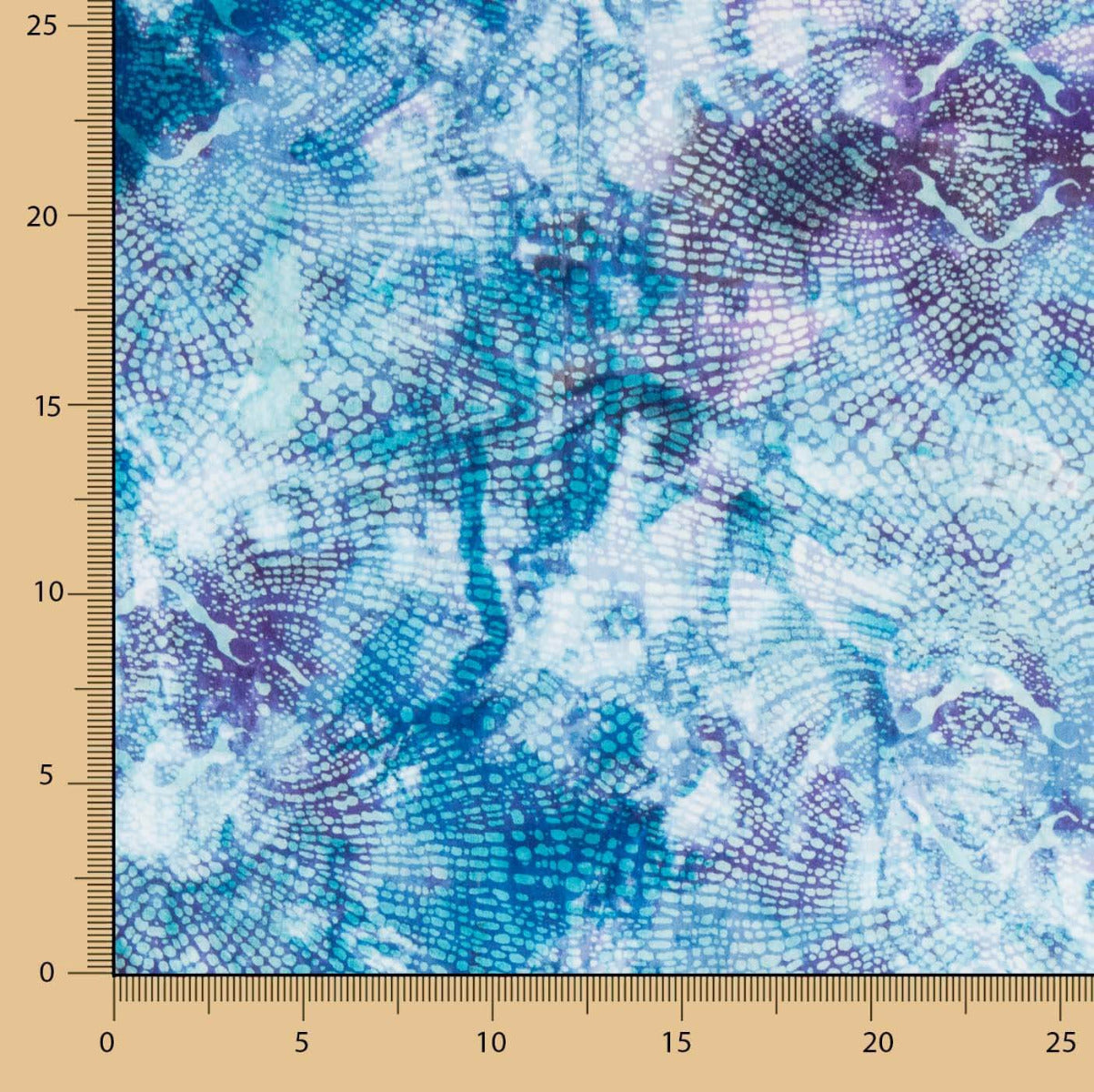 Batik poplin Yuba Blue - Ribes y Casals