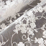 Embroidered Floral Tulle “Alba” - Ribes y Casals