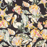 Fine Polyester Crepe Marine Fauna - Ribes y Casals