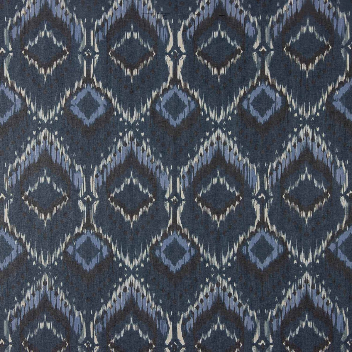 Polyester Chiffon Ikat Blues - Ribes y Casals