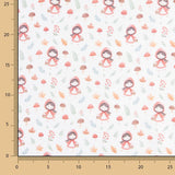 Little Red Riding Hood printed percale - Ribes y Casals