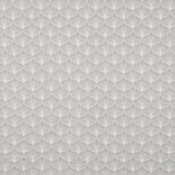 Grey Leaf Print Cotton Percale on White Background - Ribes y Casals