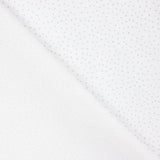 Blue and White Polka Dot Printed Calico - Ribes y Casals