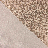 Lamé Knitwear Gold Sequin Makeup - Ribes y Casals