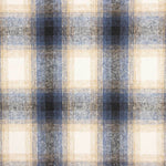 Blue, Natural and Beige Checked Mouflon - Ribes y Casals