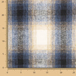 Blue, Natural and Beige Checked Mouflon - Ribes y Casals