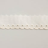 Embroidered Cotton Ribbon 2.5cm - Ribes y Casals