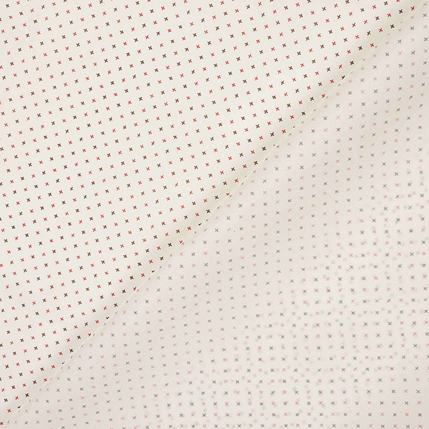 Red Cross Polyester Lining - Ribes y Casals