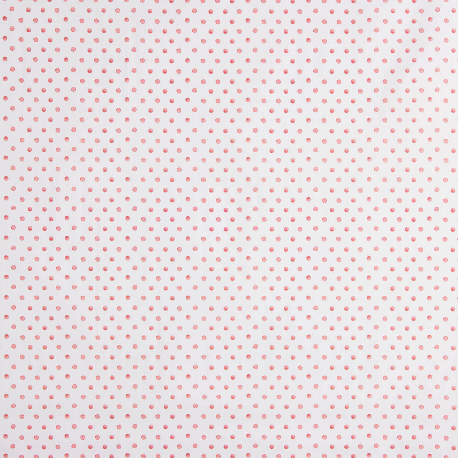 Percale fabric printed with mini red dots - Ribes y Casals