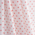 Percale fabric printed with mini red dots - Ribes y Casals