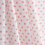 Percale fabric printed with mini red dots - Ribes y Casals