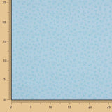 Blue Leaves Printed Percale - Ribes y Casals