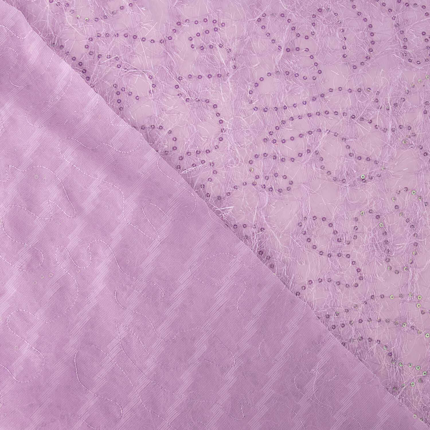 Fantasy Gauze Sequin Mauve Hair - Ribes y Casals