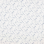 Star Print Cotton Percale with White Background - Ribes y Casals