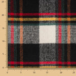 Black, White and Red Tartan Mouflon - Ribes y Casals