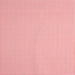 Mini red check printed percale - Ribes y Casals