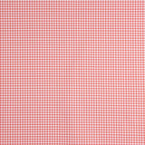 Mini red check printed percale - Ribes y Casals