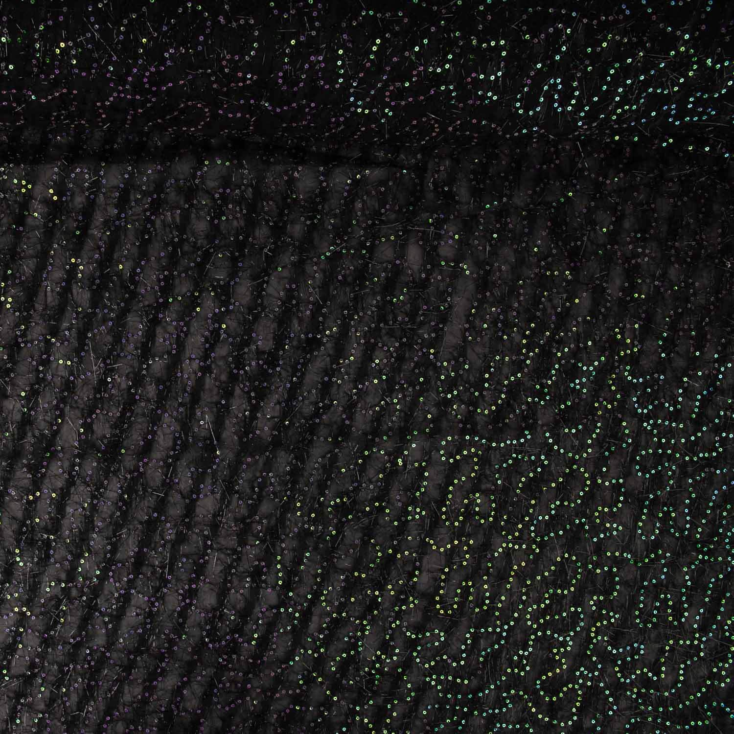 Fantasy Gauze Sequin Noir Hair - Ribes y Casals