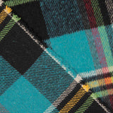 Turquoise, Black and Mustard Checked Mouflon - Ribes y Casals