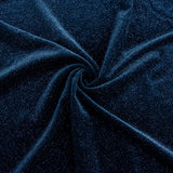 Stretch Velvet Geo Navy Glitter - Ribes y Casals