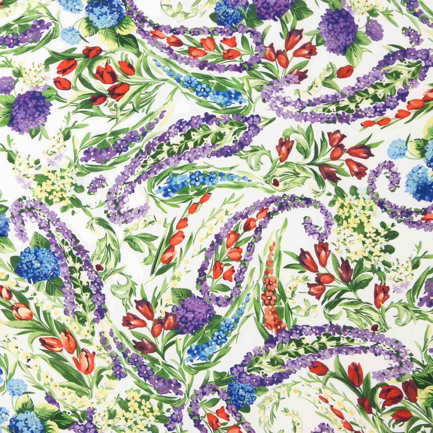 Koshibo Raw Mil Flores Print - Ribes y Casals