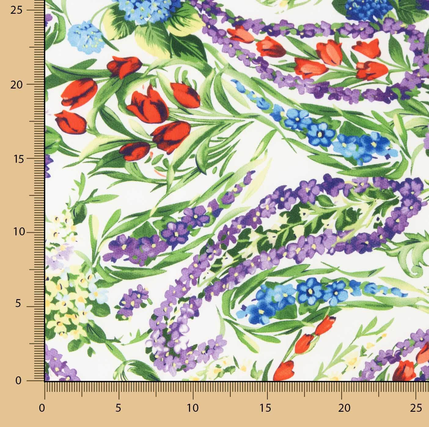 Koshibo Raw Mil Flores Print - Ribes y Casals