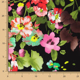 Koshibo Black Floral Print - Ribes y Casals