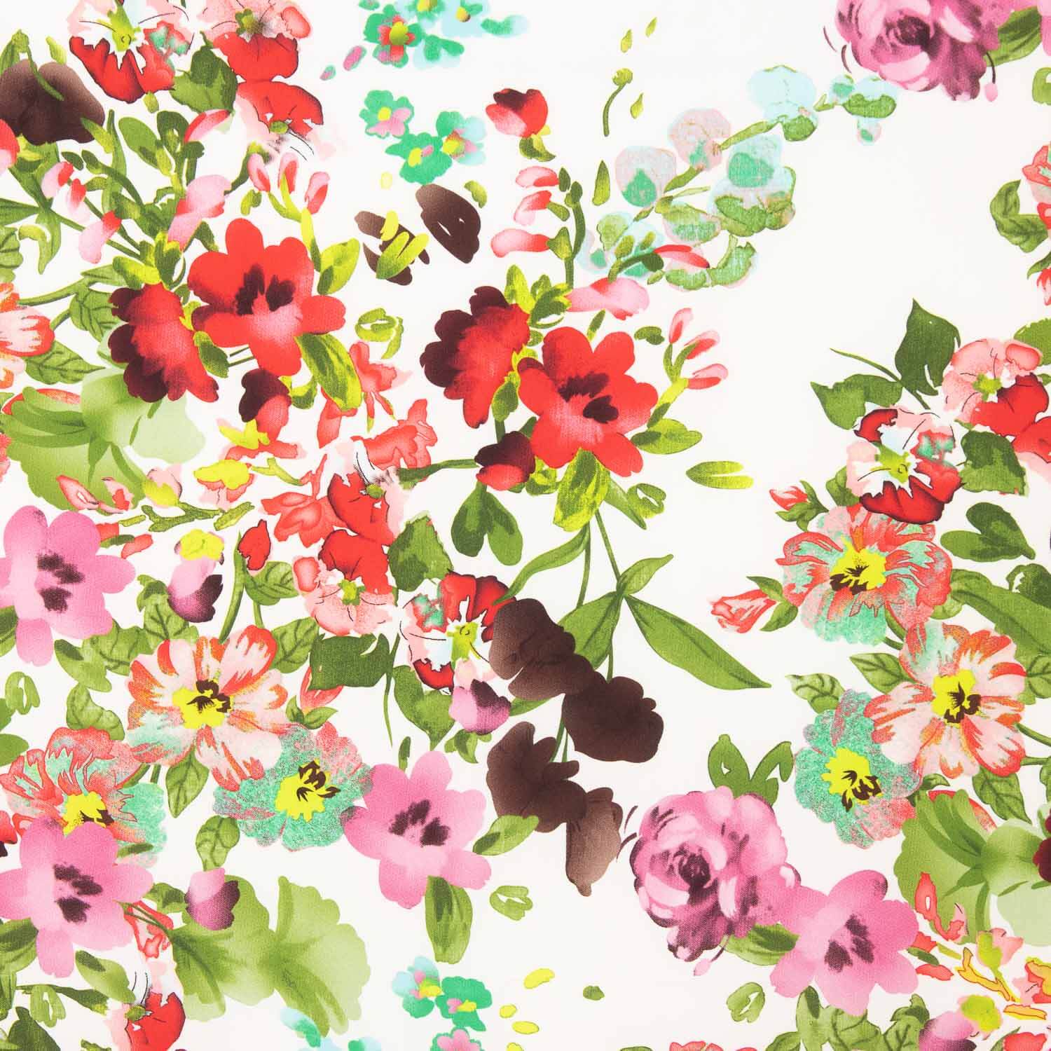 Koshibo Ecru Floral Print - Ribes y Casals