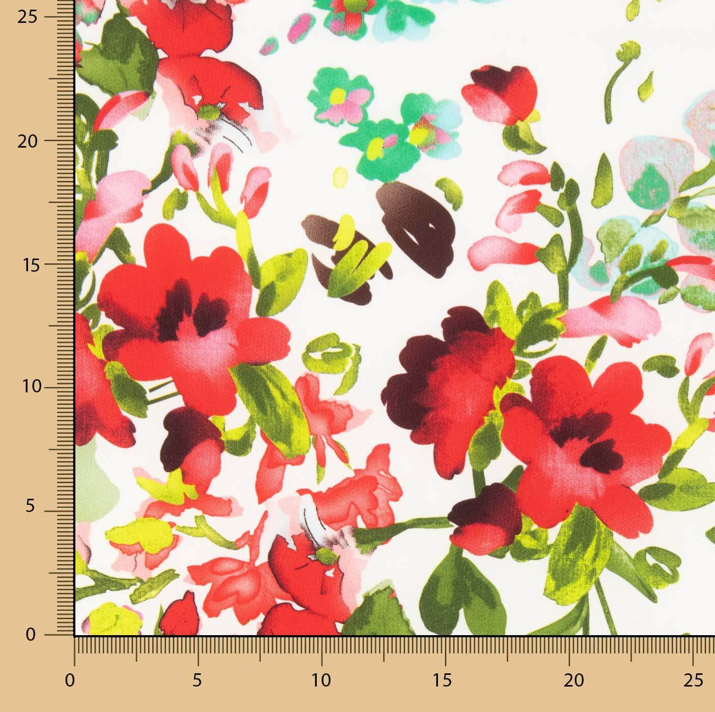 Koshibo Ecru Floral Print - Ribes y Casals
