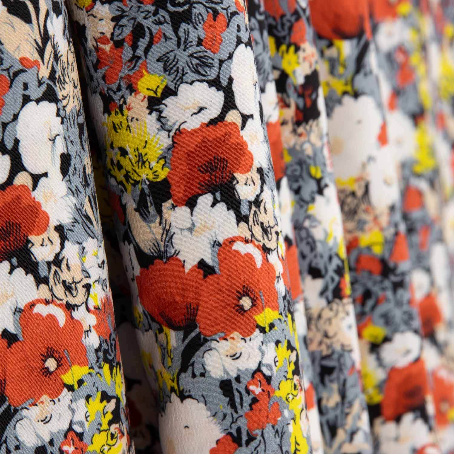 Koshibo Red Floral Print - Ribes y Casals