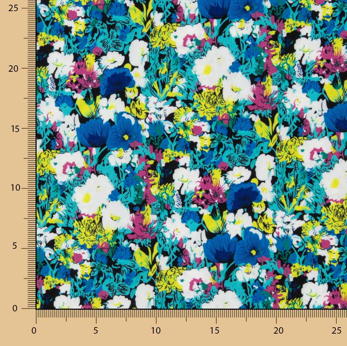 Koshibo Blue Floral Print - Ribes y Casals