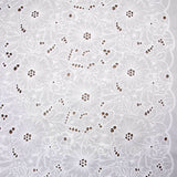 Swiss Embroidery Maxi Flower Natural White - Ribes y Casals