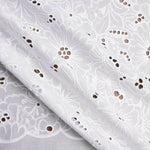Swiss Embroidery Maxi Flower Natural White - Ribes y Casals
