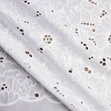 Swiss Embroidery Maxi Flower Natural White - Ribes y Casals