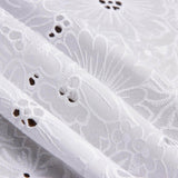 Swiss Embroidery Maxi Flower Natural White - Ribes y Casals