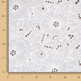 Swiss Embroidery Maxi Flower Natural White - Ribes y Casals