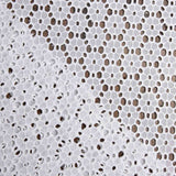 Natural White Swiss Embroidery Daisy - Ribes y Casals