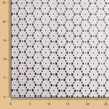 Natural White Swiss Embroidery Daisy - Ribes y Casals