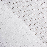 Swiss Embroidery Flower Forest White Natural - Ribes y Casals