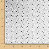 Swiss Embroidery Flower Forest White Natural - Ribes y Casals