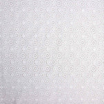 Swiss Embroidery Flower Mandala Natural White - Ribes y Casals