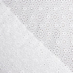 Swiss Embroidery Flower Mandala Natural White - Ribes y Casals