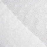 Swiss Embroidery Flower Mandala Natural White - Ribes y Casals