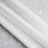 Swiss Embroidery Flower Mandala Natural White - Ribes y Casals