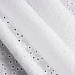 Swiss Embroidery Flower Mandala Natural White - Ribes y Casals