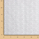 Swiss Embroidery Natural White Clover Flower - Ribes y Casals