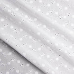 Swiss Embroidery Liberty Flower Natural White - Ribes y Casals